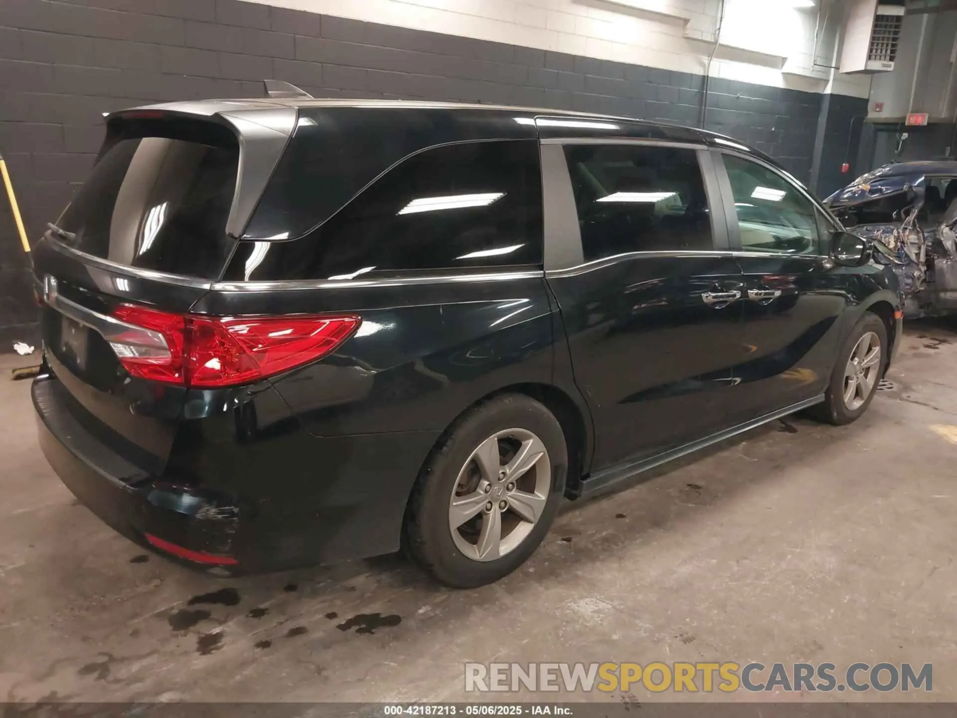 4 fotografías del automóvil dañado 5FNRL6H71KB083154 HONDA ODYSSEY 2019