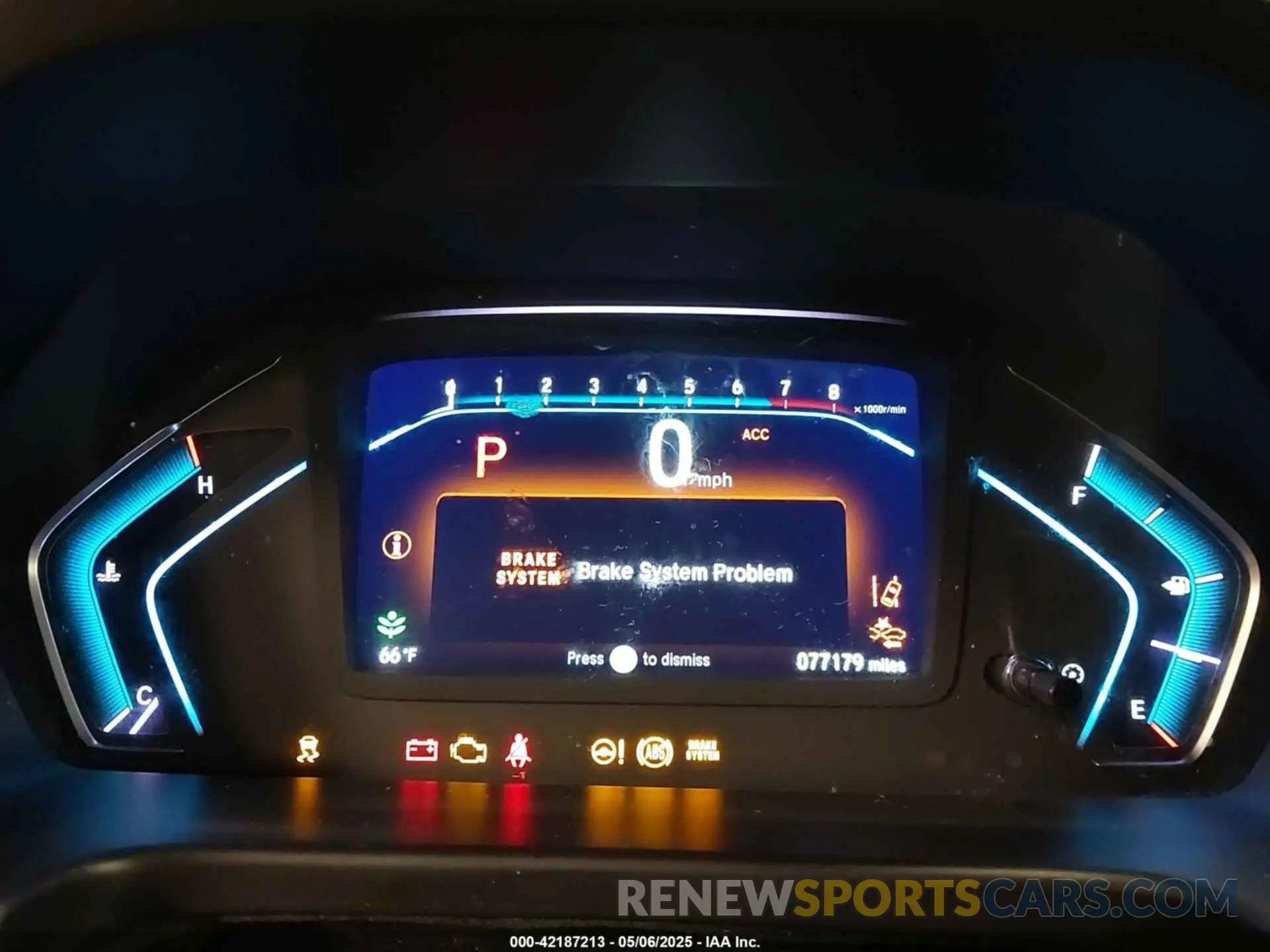 7 fotografías del automóvil dañado 5FNRL6H71KB083154 HONDA ODYSSEY 2019
