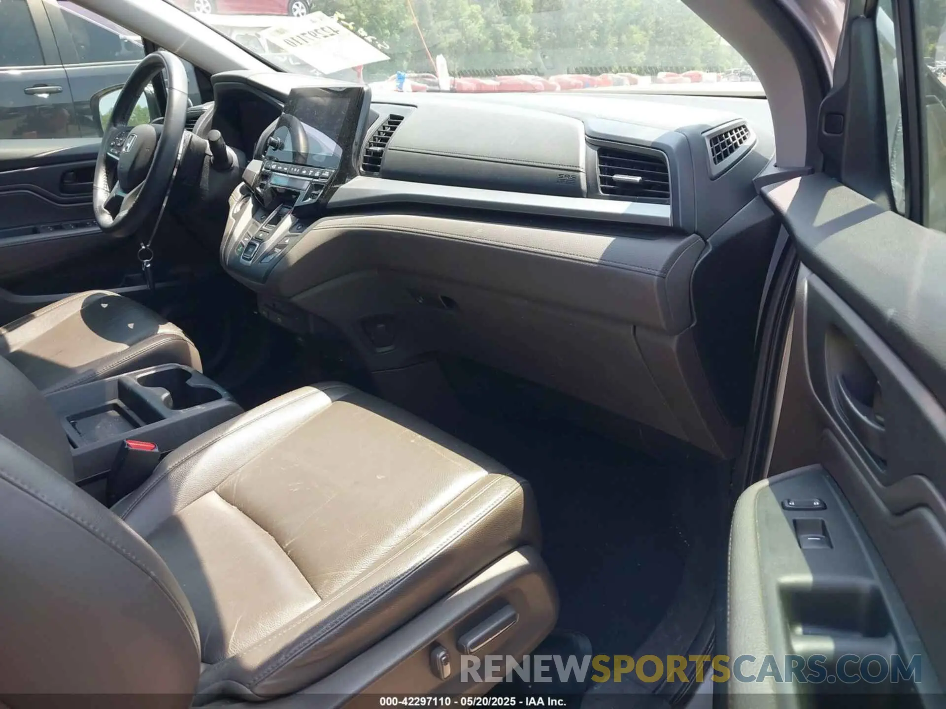 5 fotografías del automóvil dañado 5FNRL6H72KB083499 HONDA ODYSSEY 2019