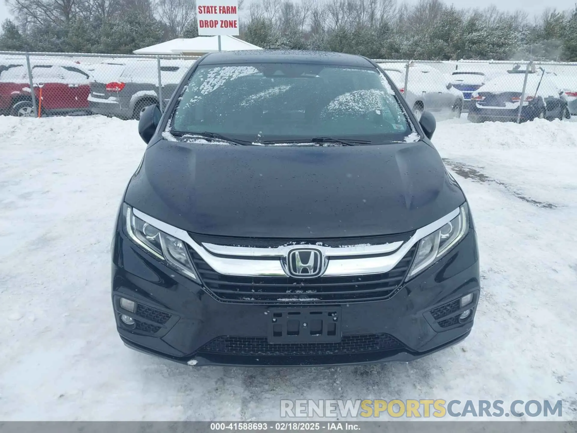 13 fotografías del automóvil dañado 5FNRL6H74KB033350 HONDA ODYSSEY 2019