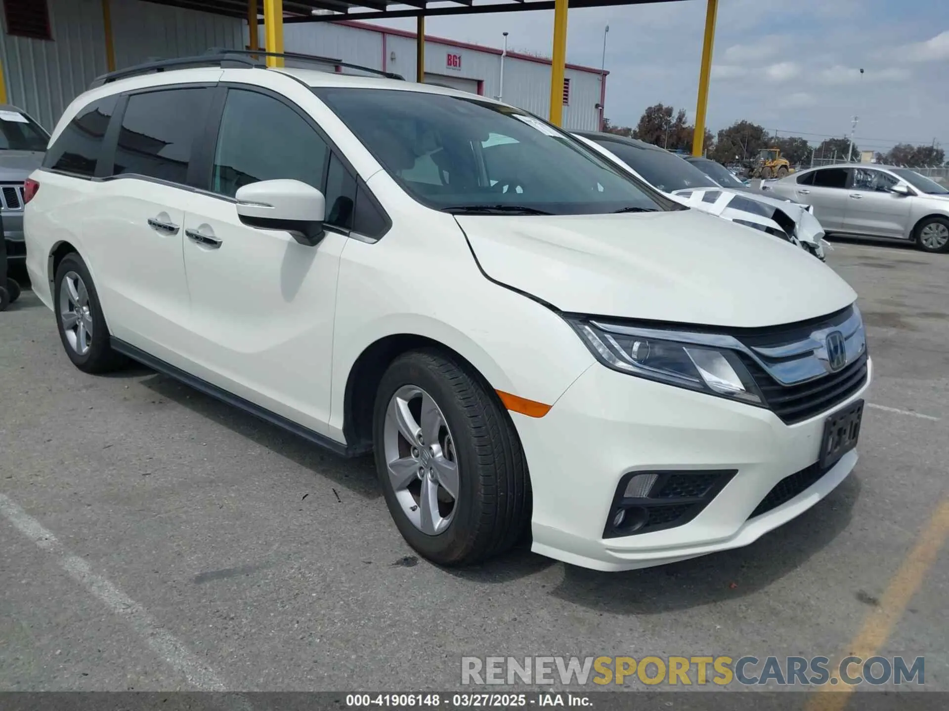 1 fotografías del automóvil dañado 5FNRL6H75KB072898 HONDA ODYSSEY 2019