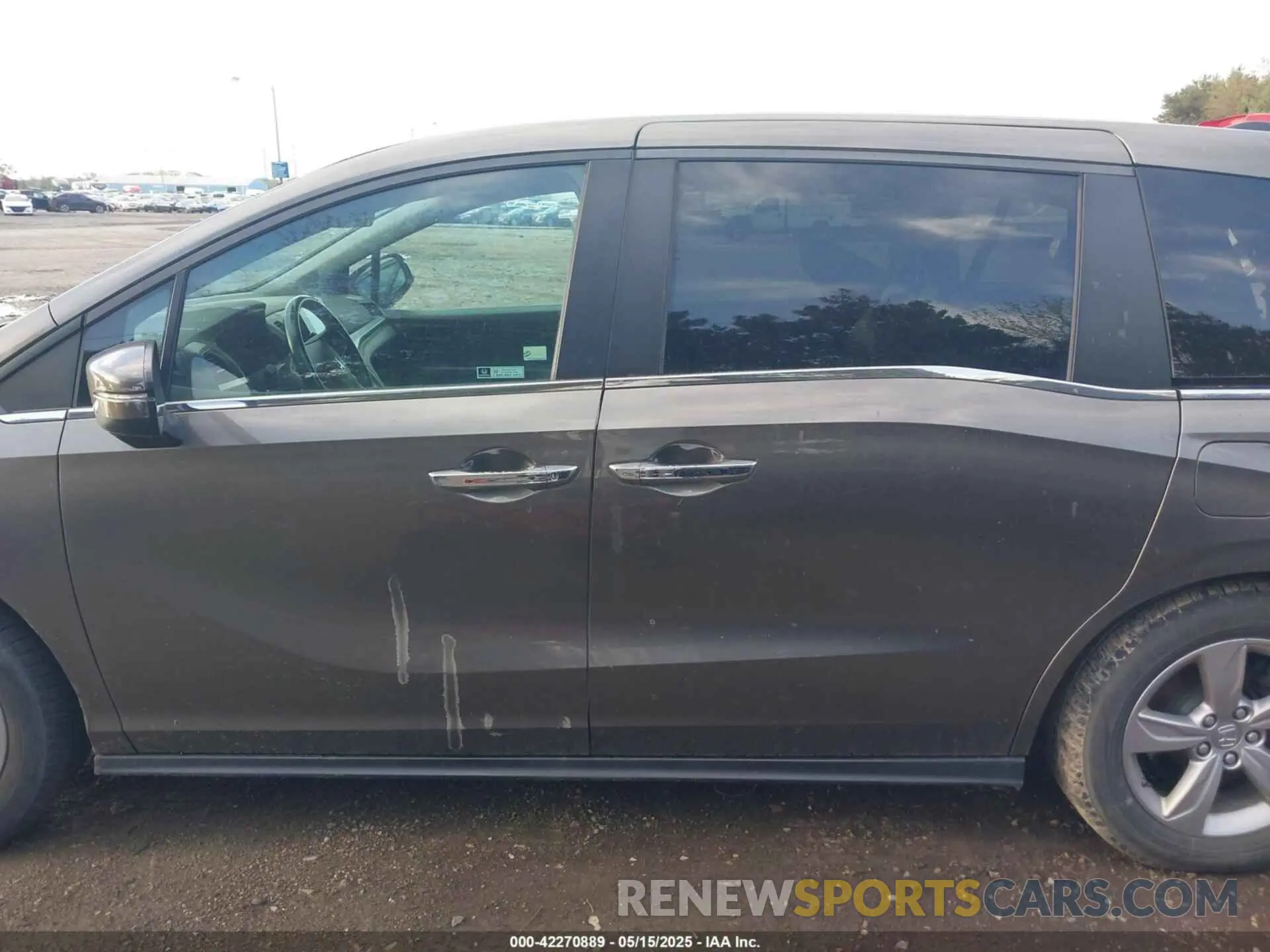 14 fotografías del automóvil dañado 5FNRL6H76KB063059 HONDA ODYSSEY 2019