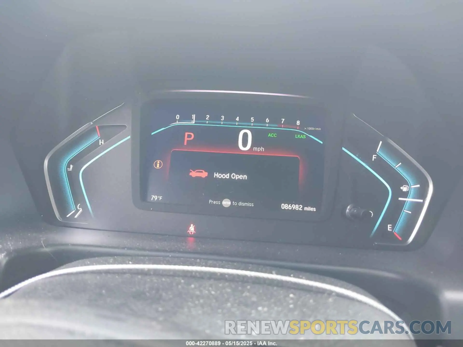 7 fotografías del automóvil dañado 5FNRL6H76KB063059 HONDA ODYSSEY 2019
