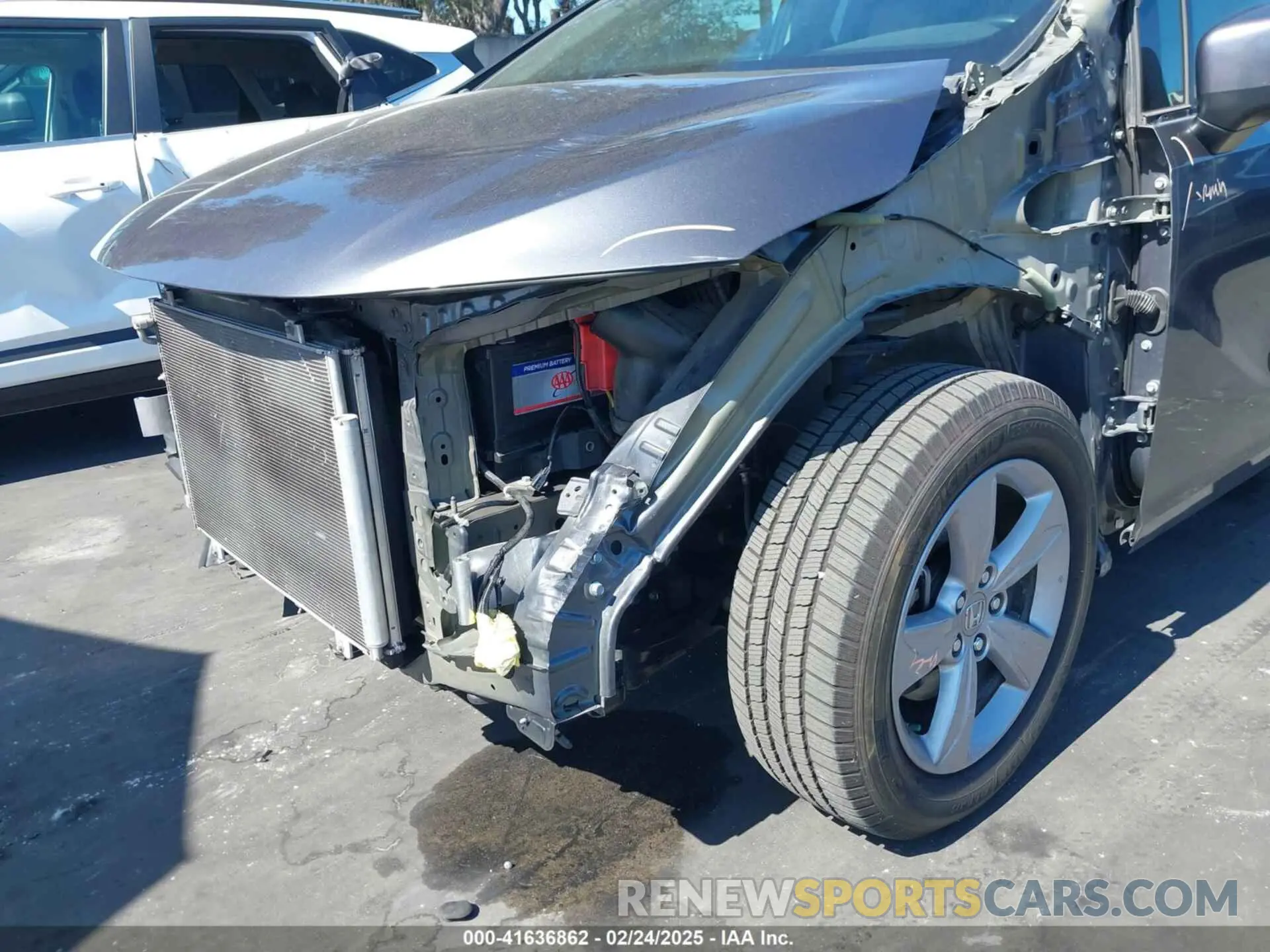 6 fotografías del automóvil dañado 5FNRL6H77KB045573 HONDA ODYSSEY 2019