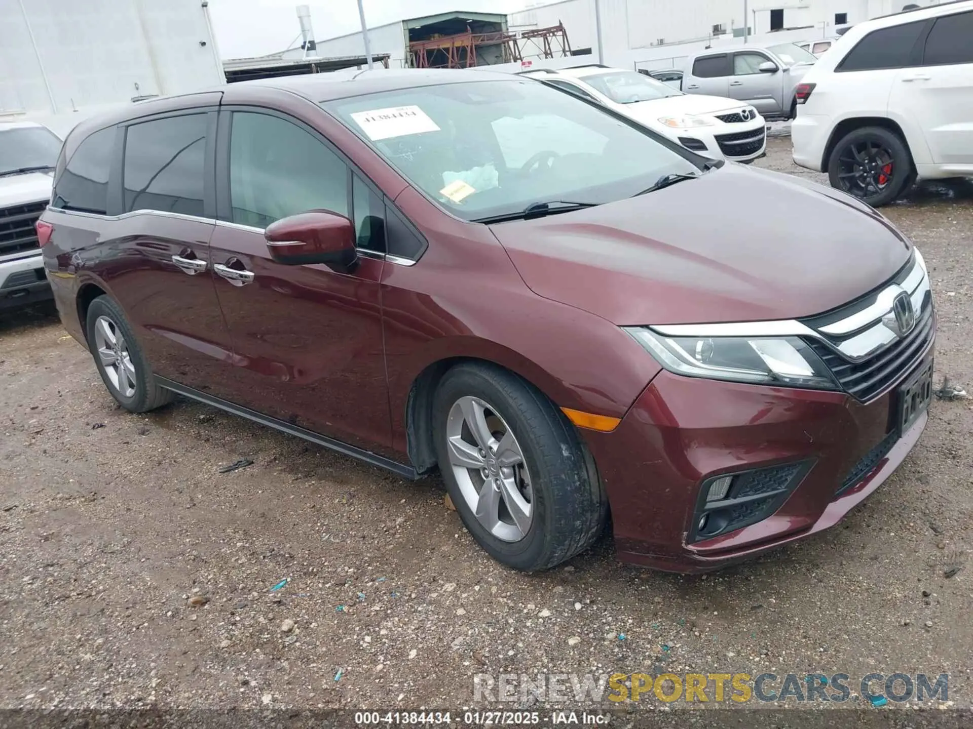 1 fotografías del automóvil dañado 5FNRL6H79KB129748 HONDA ODYSSEY 2019