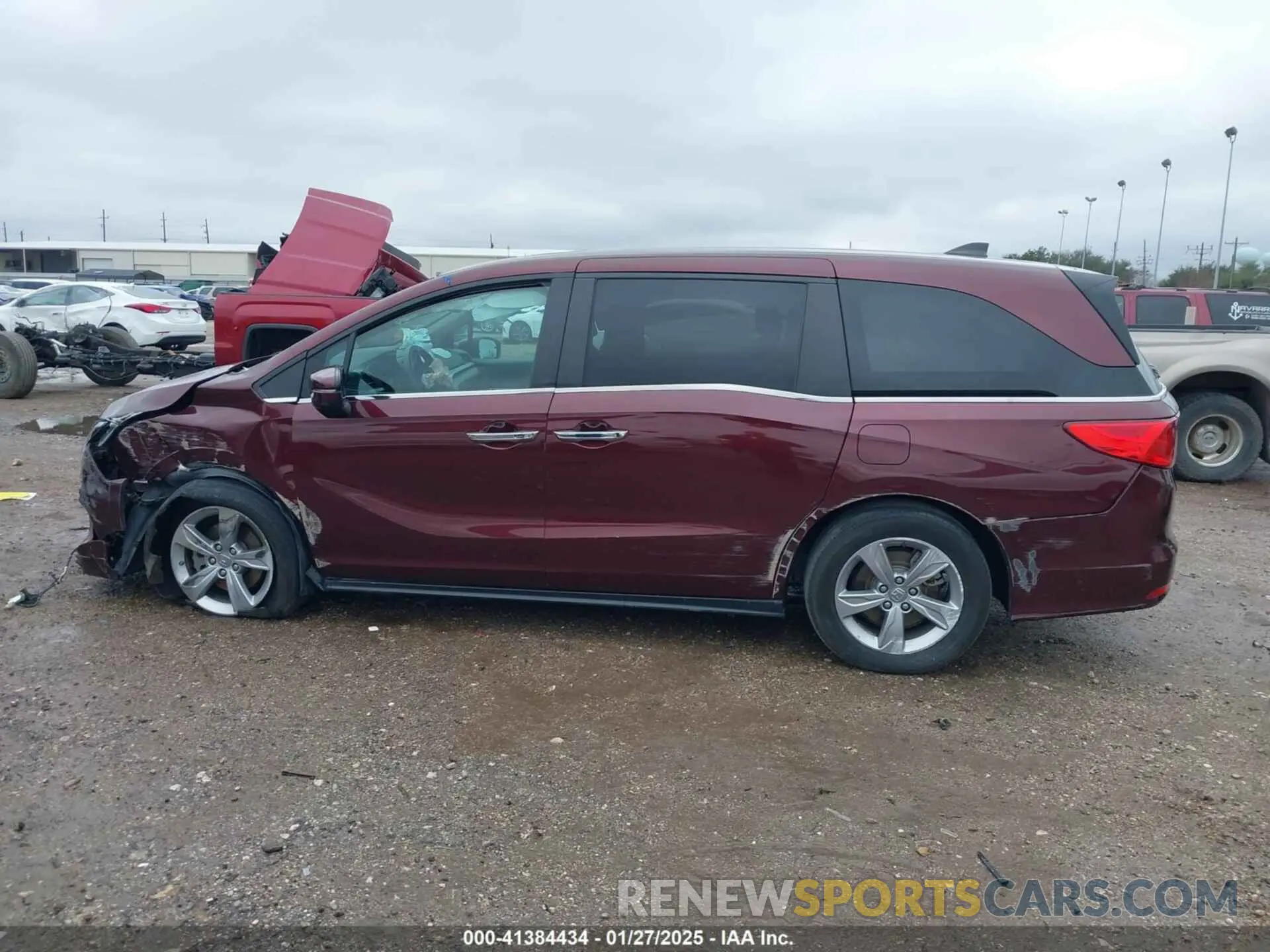 13 fotografías del automóvil dañado 5FNRL6H79KB129748 HONDA ODYSSEY 2019