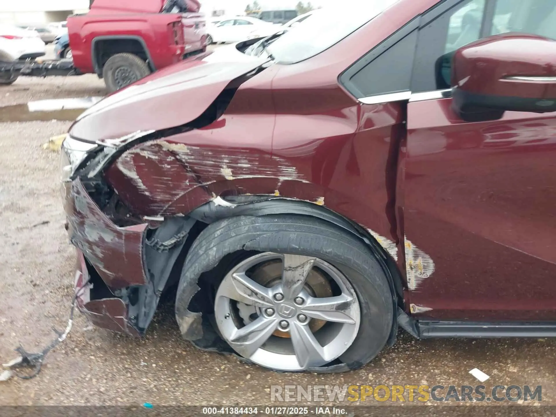 20 fotografías del automóvil dañado 5FNRL6H79KB129748 HONDA ODYSSEY 2019