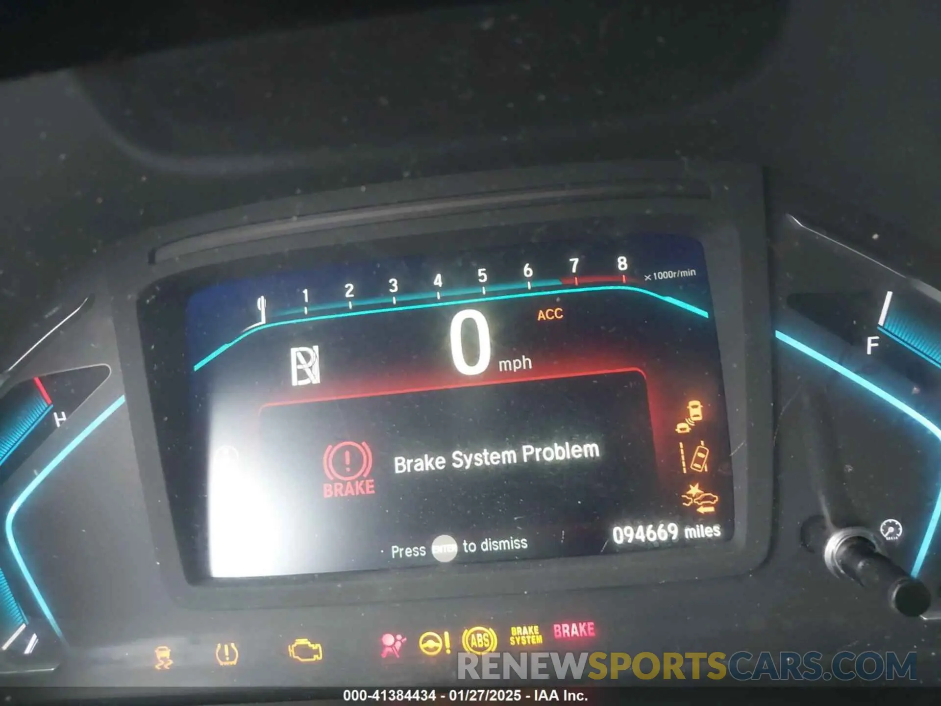 7 fotografías del automóvil dañado 5FNRL6H79KB129748 HONDA ODYSSEY 2019