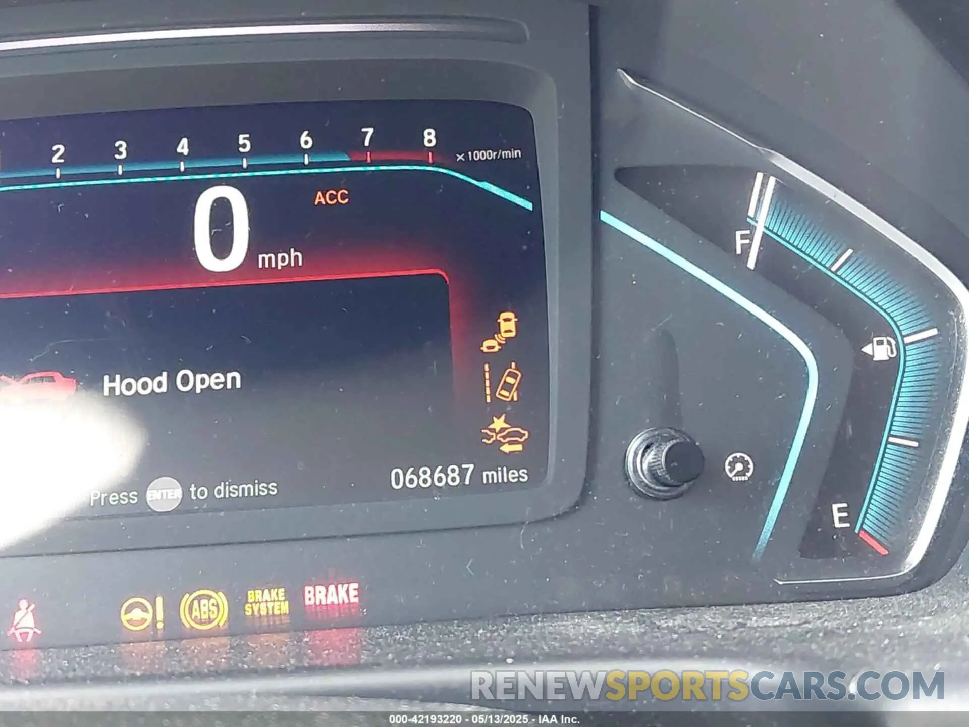 16 fotografías del automóvil dañado 5FNRL6H7XKB003589 HONDA ODYSSEY 2019