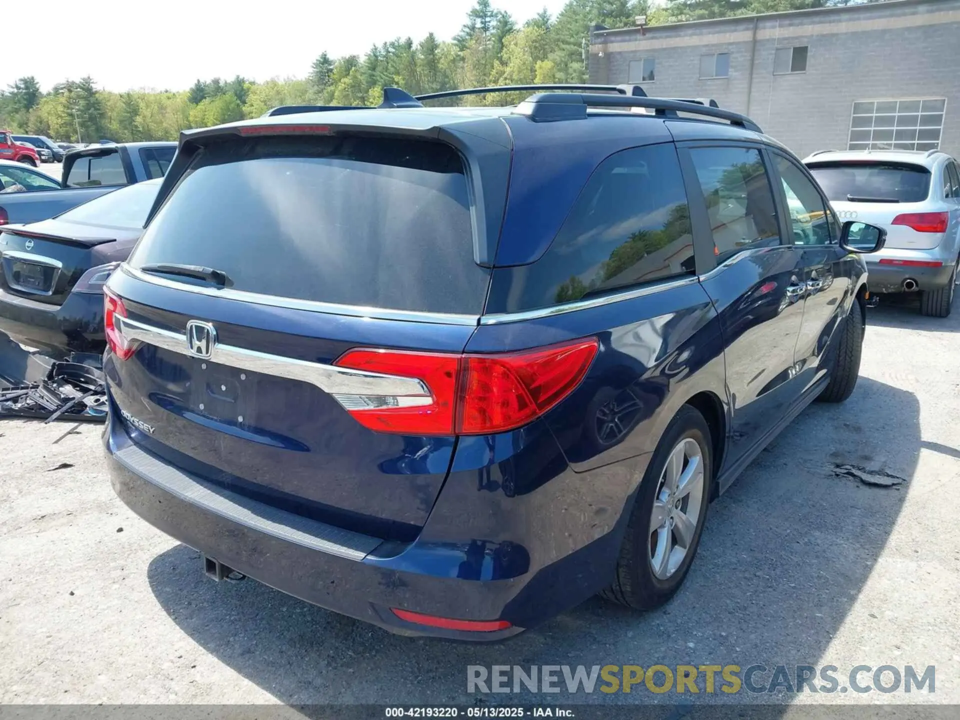 4 fotografías del automóvil dañado 5FNRL6H7XKB003589 HONDA ODYSSEY 2019