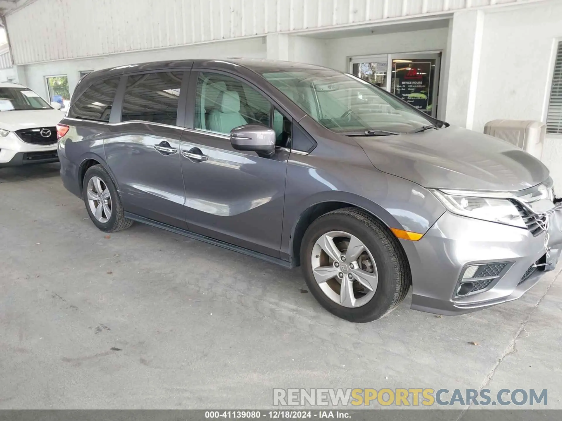 1 fotografías del automóvil dañado 5FNRL6H7XKB027939 HONDA ODYSSEY 2019