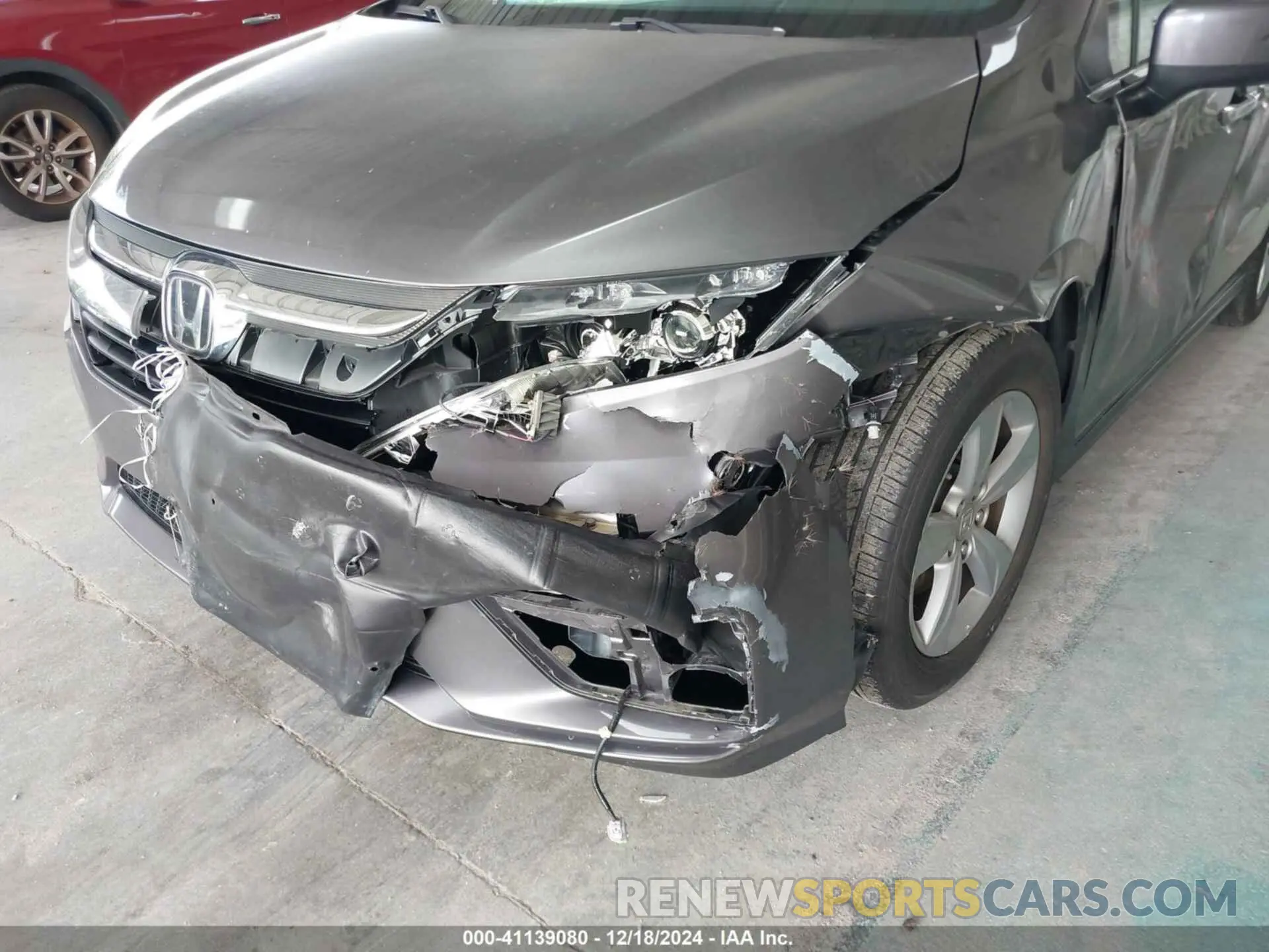 6 fotografías del automóvil dañado 5FNRL6H7XKB027939 HONDA ODYSSEY 2019