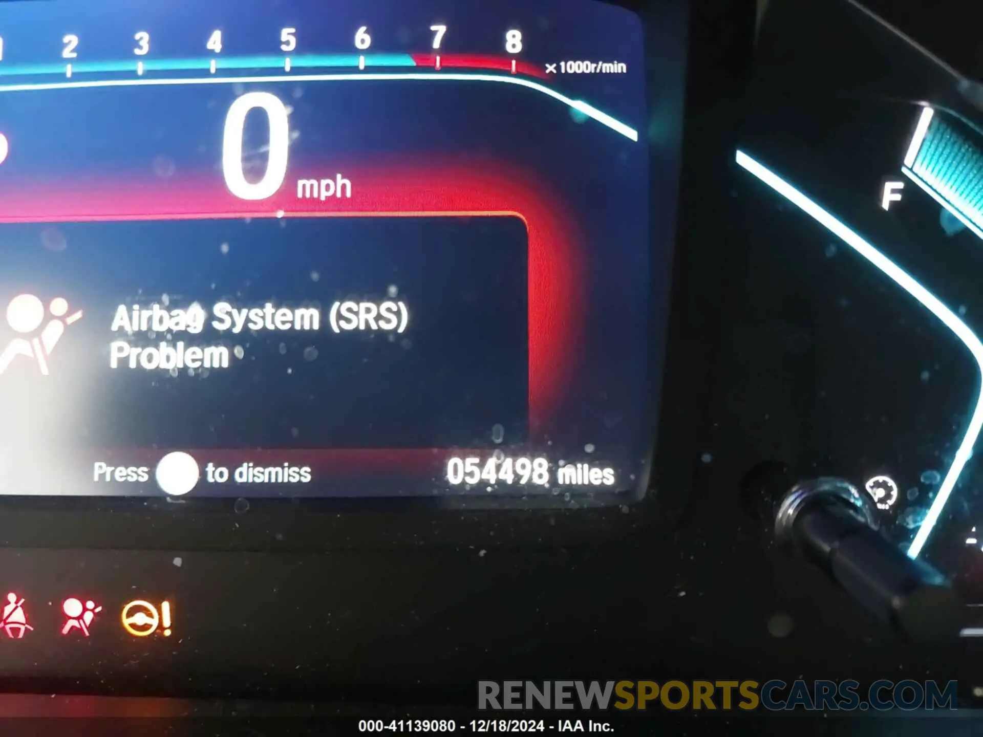 7 fotografías del automóvil dañado 5FNRL6H7XKB027939 HONDA ODYSSEY 2019