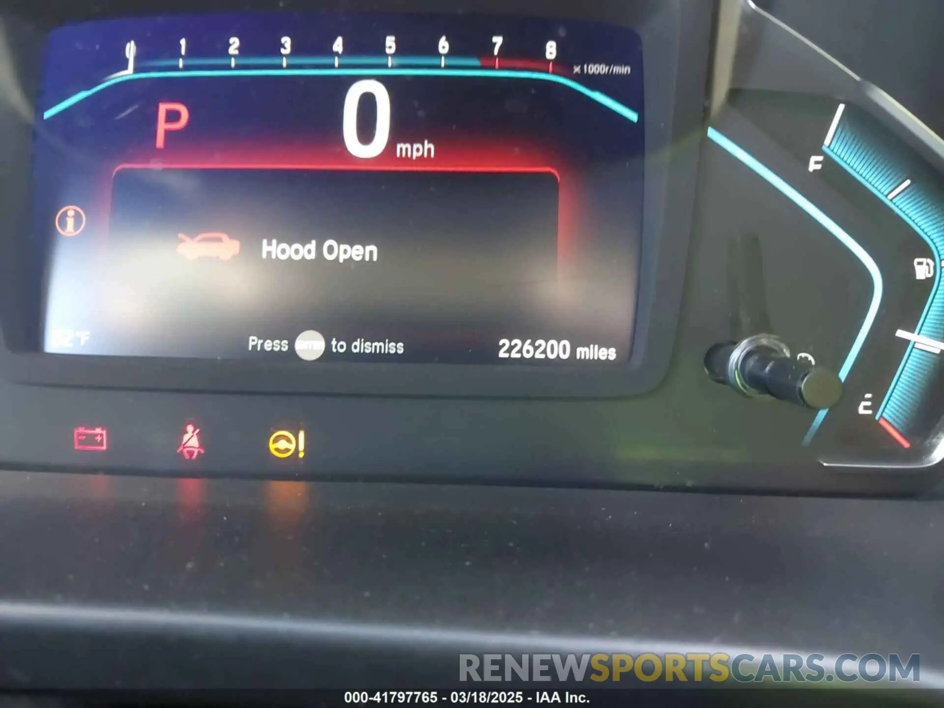 7 fotografías del automóvil dañado 5FNRL6H7XKB052422 HONDA ODYSSEY 2019