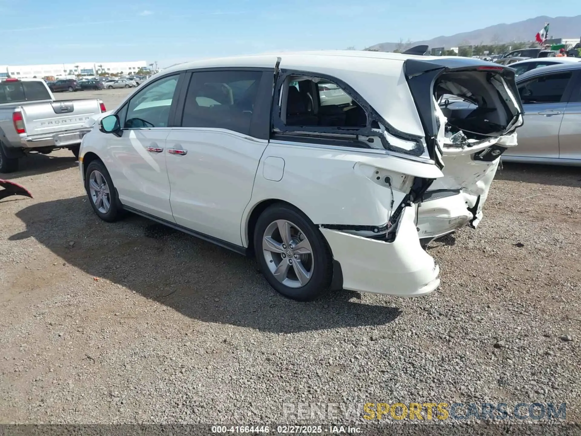 3 fotografías del automóvil dañado 5FNRL6H7XKB098705 HONDA ODYSSEY 2019