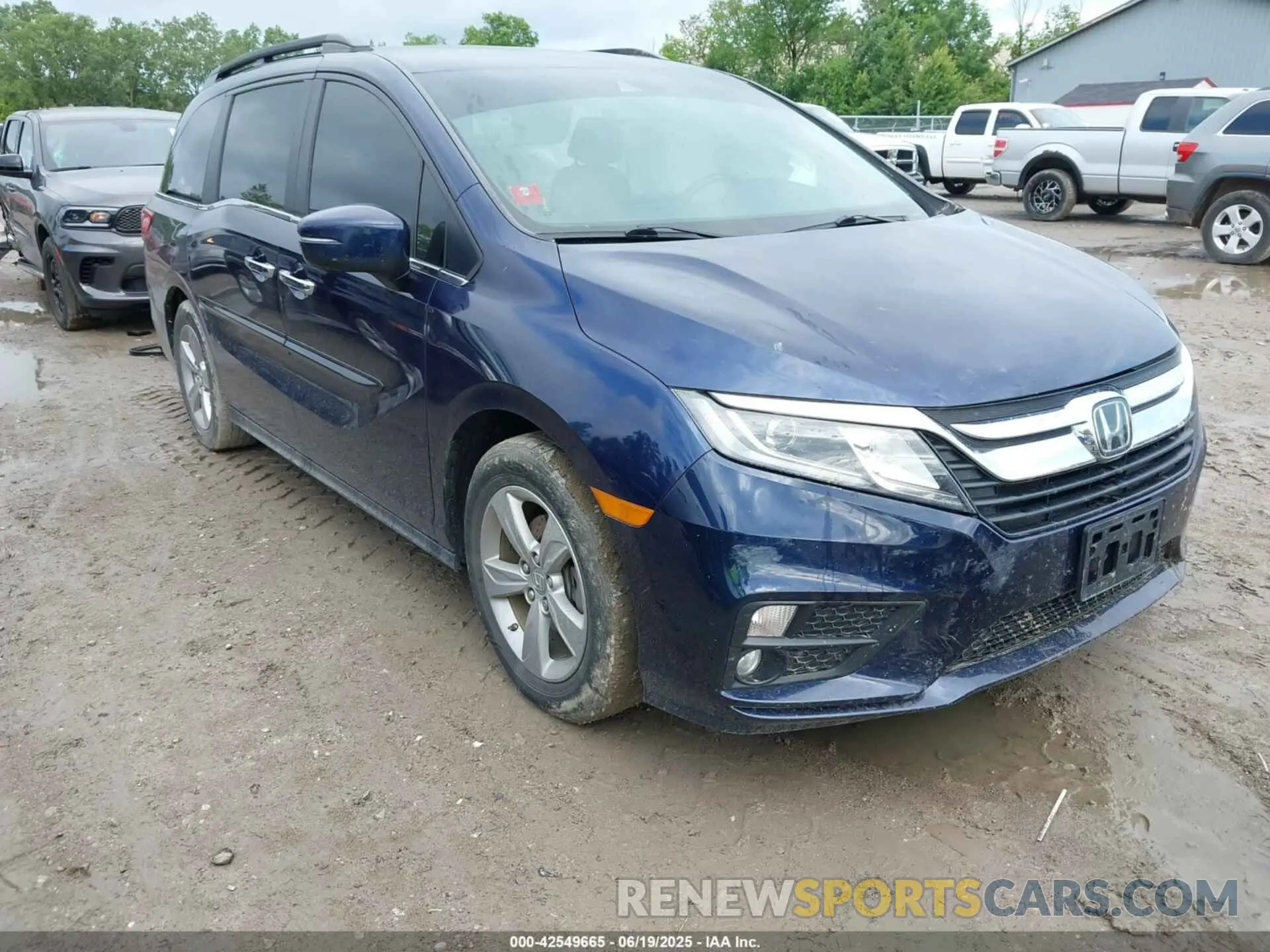 1 fotografías del automóvil dañado 5FNRL6H7XKB122324 HONDA ODYSSEY 2019