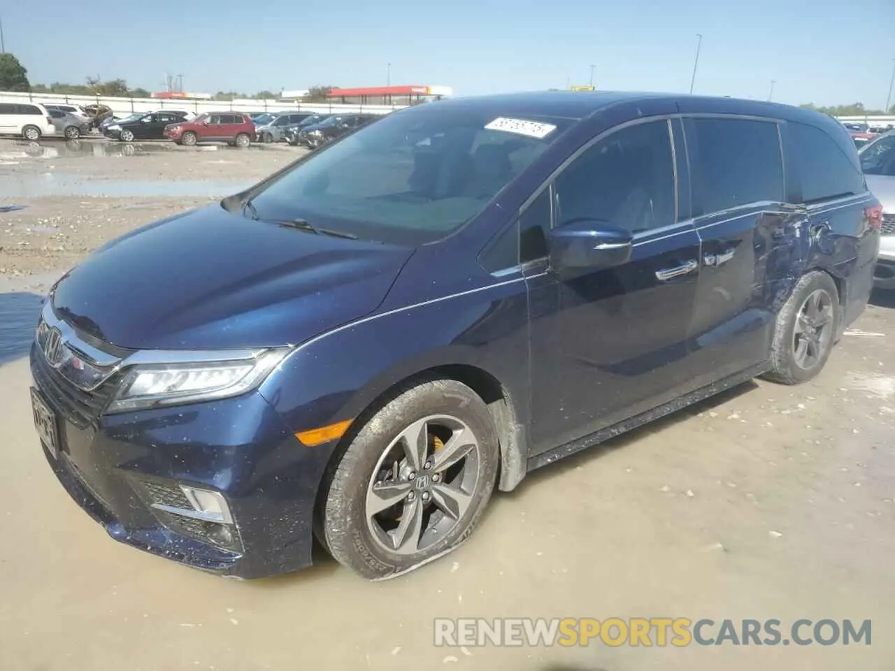 1 fotografías del automóvil dañado 5FNRL6H80KB100678 HONDA ODYSSEY 2019