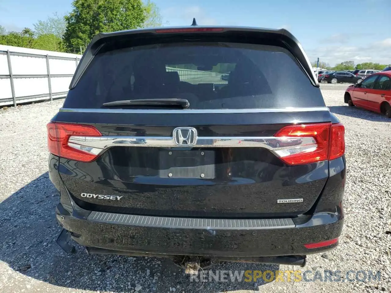 6 fotografías del automóvil dañado 5FNRL6H84KB014970 HONDA ODYSSEY 2019