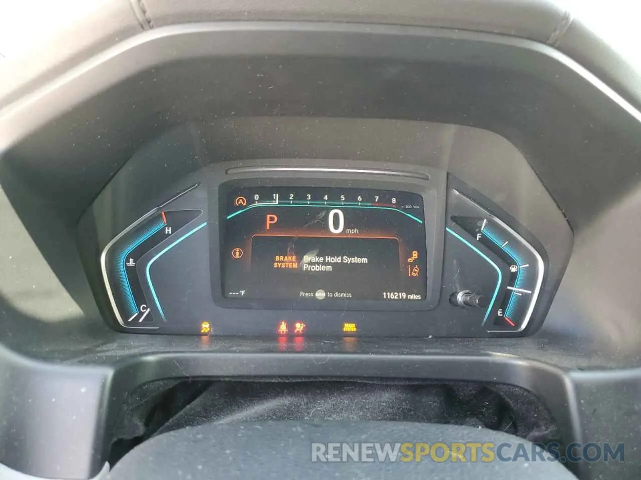 9 fotografías del automóvil dañado 5FNRL6H84KB014970 HONDA ODYSSEY 2019