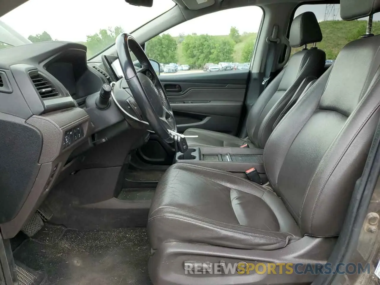 7 fotografías del automóvil dañado 5FNRL6H87KB088013 HONDA ODYSSEY 2019