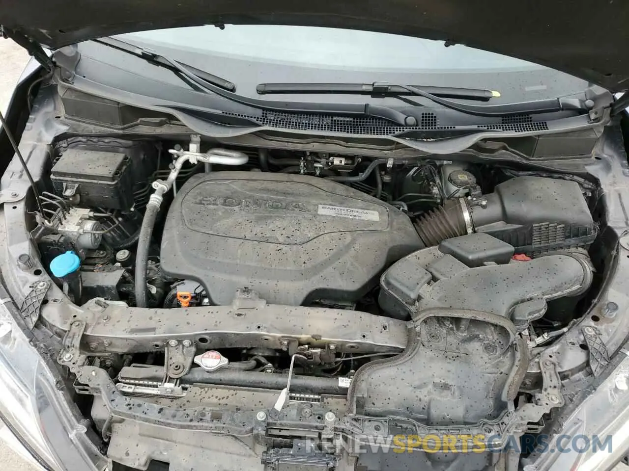 12 fotografías del automóvil dañado 5FNRL6H90KB114038 HONDA ODYSSEY 2019