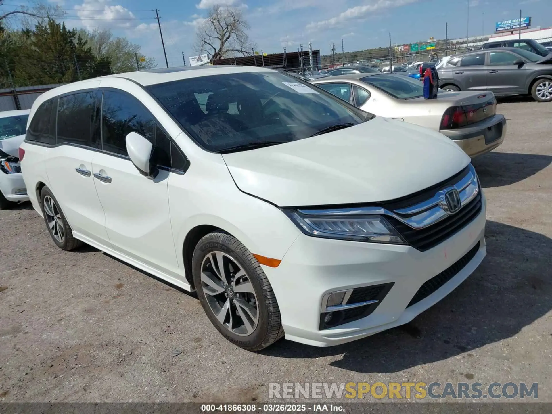 1 fotografías del automóvil dañado 5FNRL6H91KB053203 HONDA ODYSSEY 2019