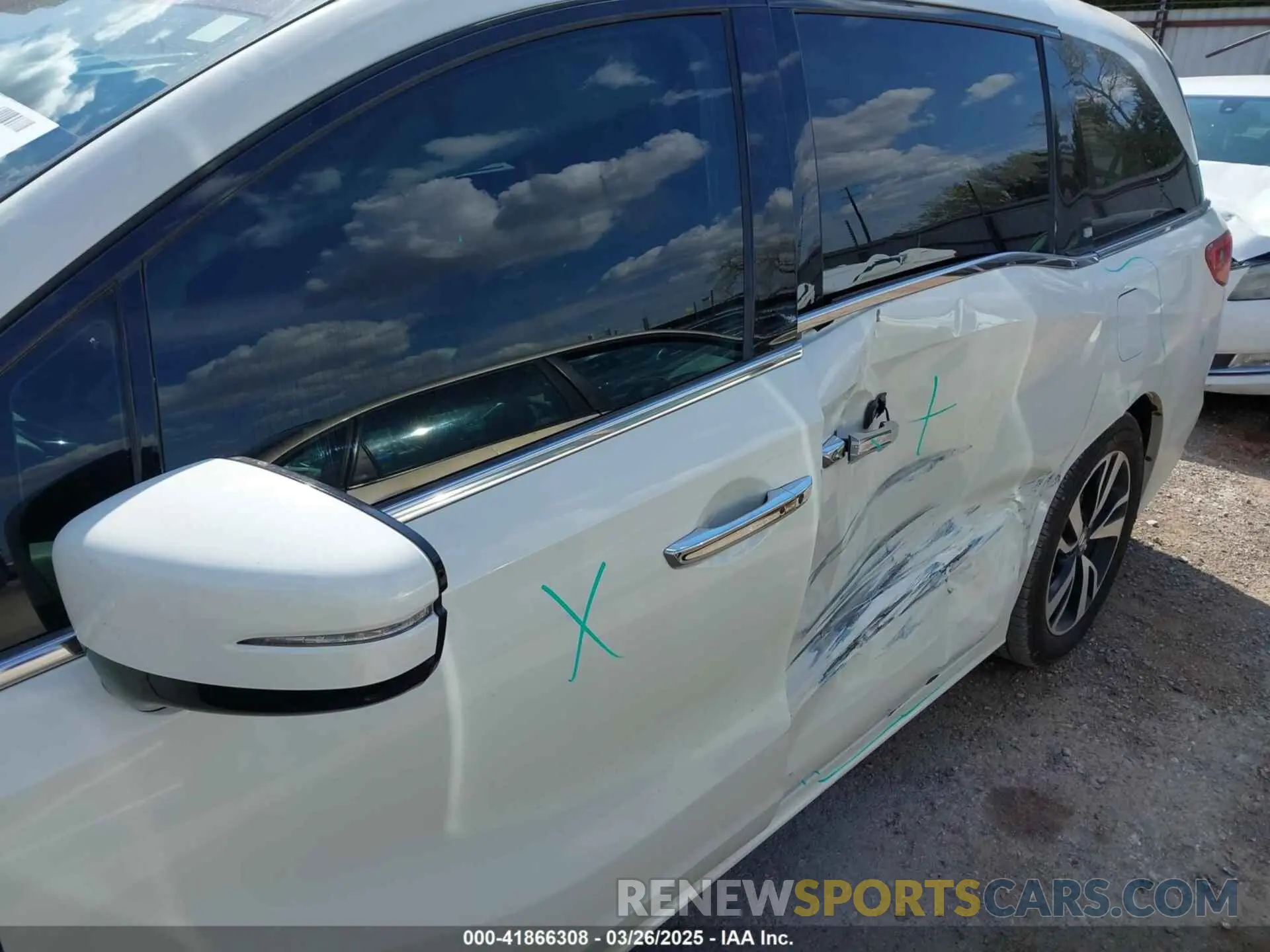 6 fotografías del automóvil dañado 5FNRL6H91KB053203 HONDA ODYSSEY 2019
