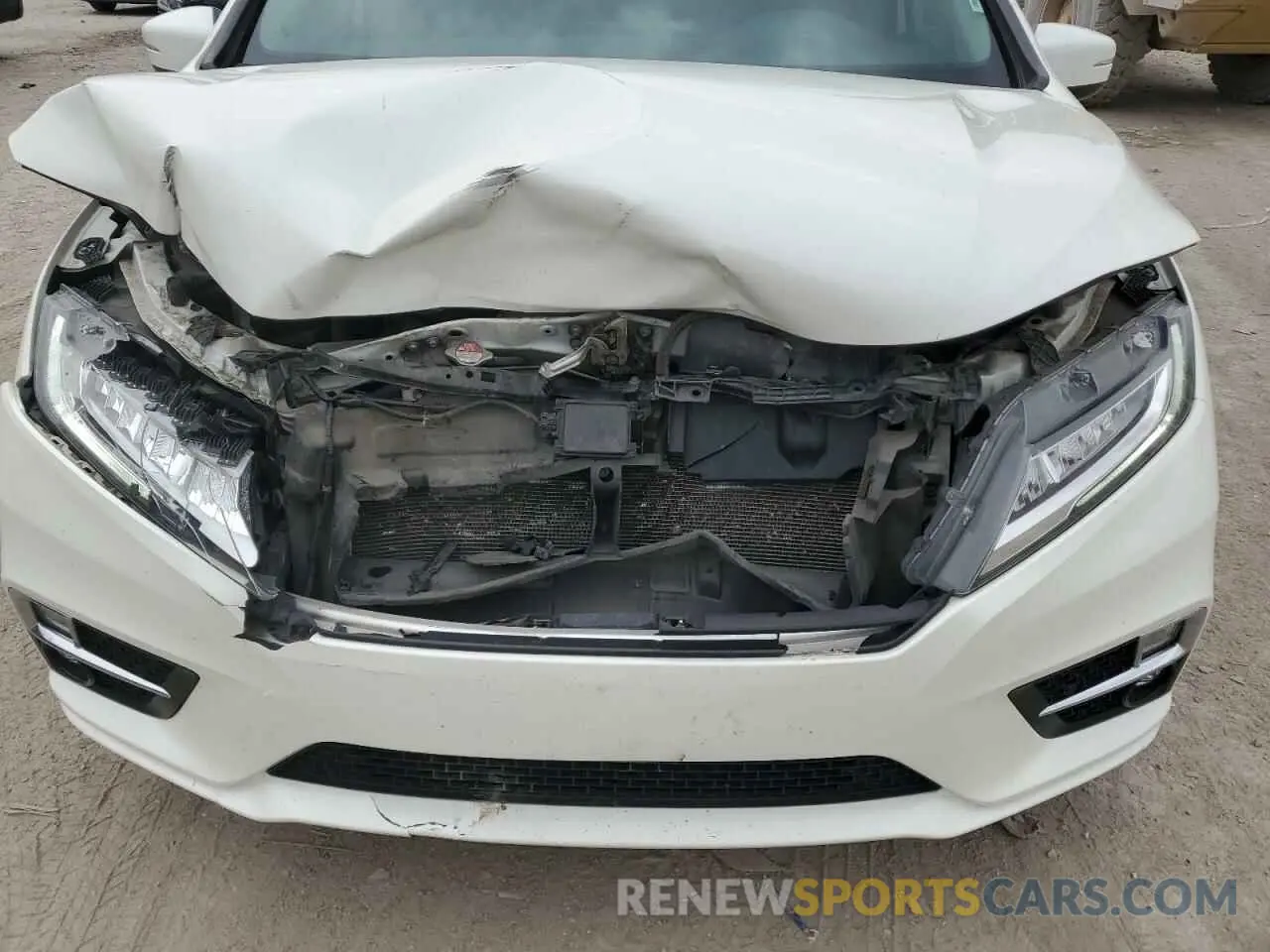 12 fotografías del automóvil dañado 5FNRL6H93KB069516 HONDA ODYSSEY 2019