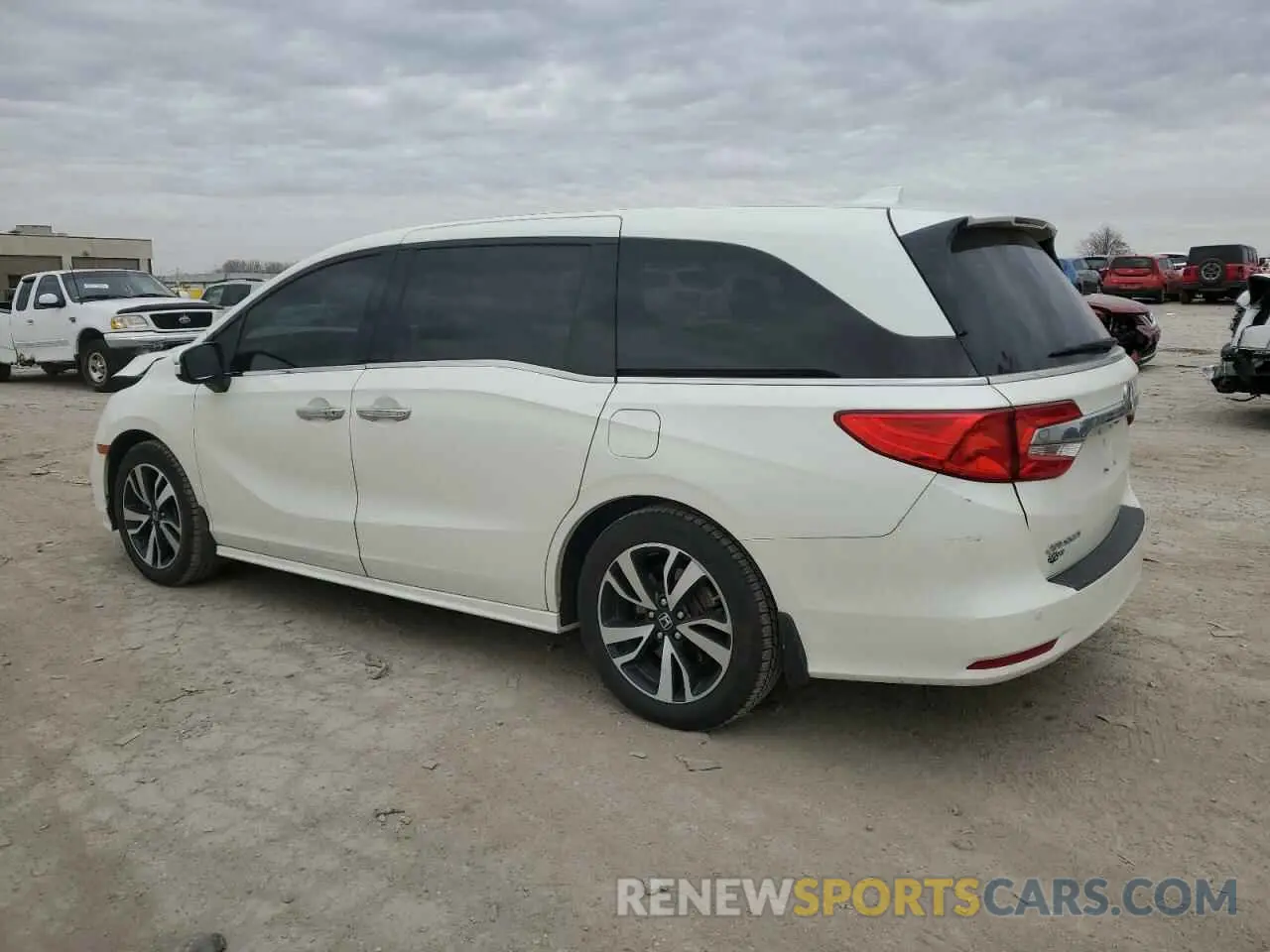2 fotografías del automóvil dañado 5FNRL6H93KB069516 HONDA ODYSSEY 2019