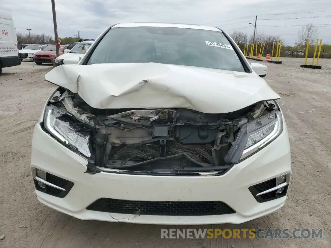 5 fotografías del automóvil dañado 5FNRL6H93KB069516 HONDA ODYSSEY 2019