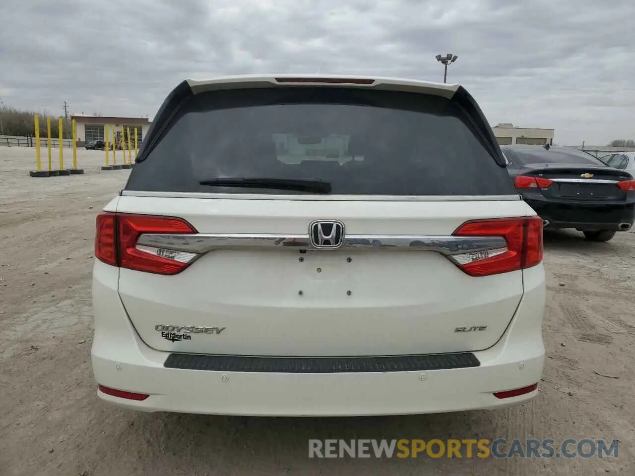 6 fotografías del automóvil dañado 5FNRL6H93KB069516 HONDA ODYSSEY 2019