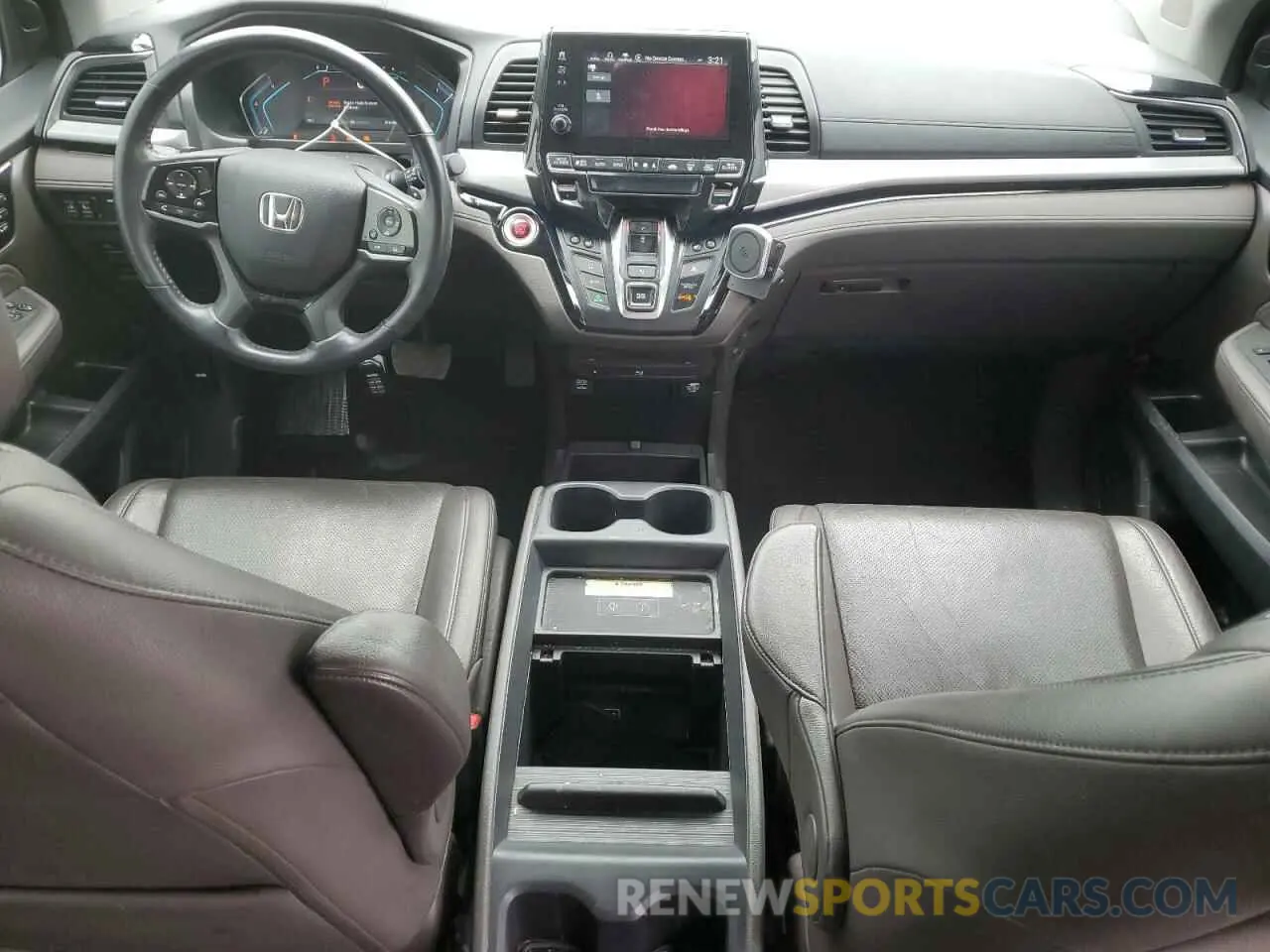 8 fotografías del automóvil dañado 5FNRL6H93KB069516 HONDA ODYSSEY 2019