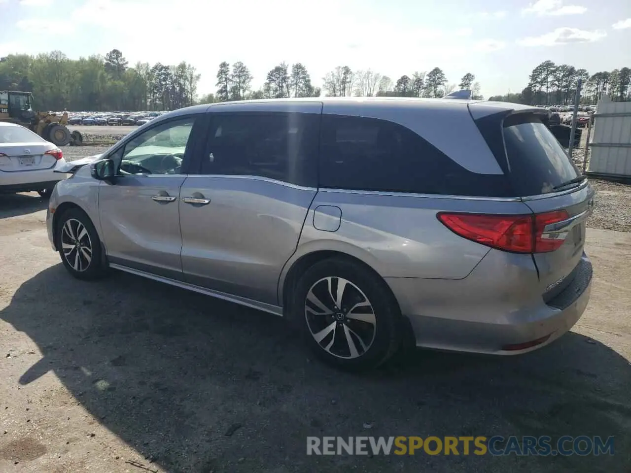 2 fotografías del automóvil dañado 5FNRL6H93KB095131 HONDA ODYSSEY 2019
