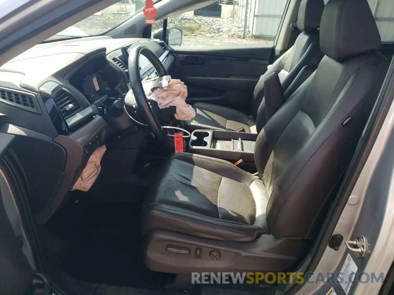 7 fotografías del automóvil dañado 5FNRL6H93KB095131 HONDA ODYSSEY 2019