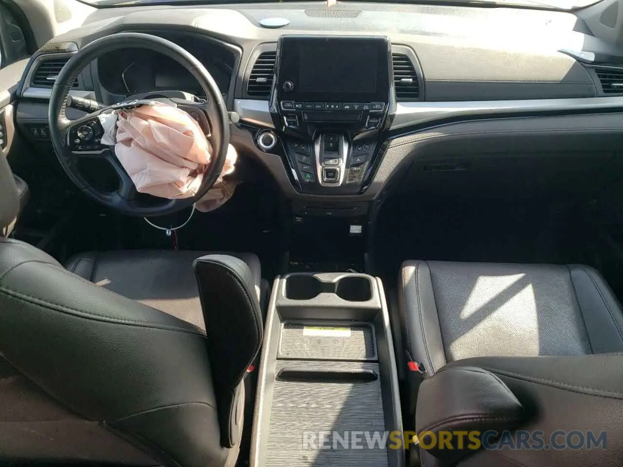 8 fotografías del automóvil dañado 5FNRL6H93KB095131 HONDA ODYSSEY 2019