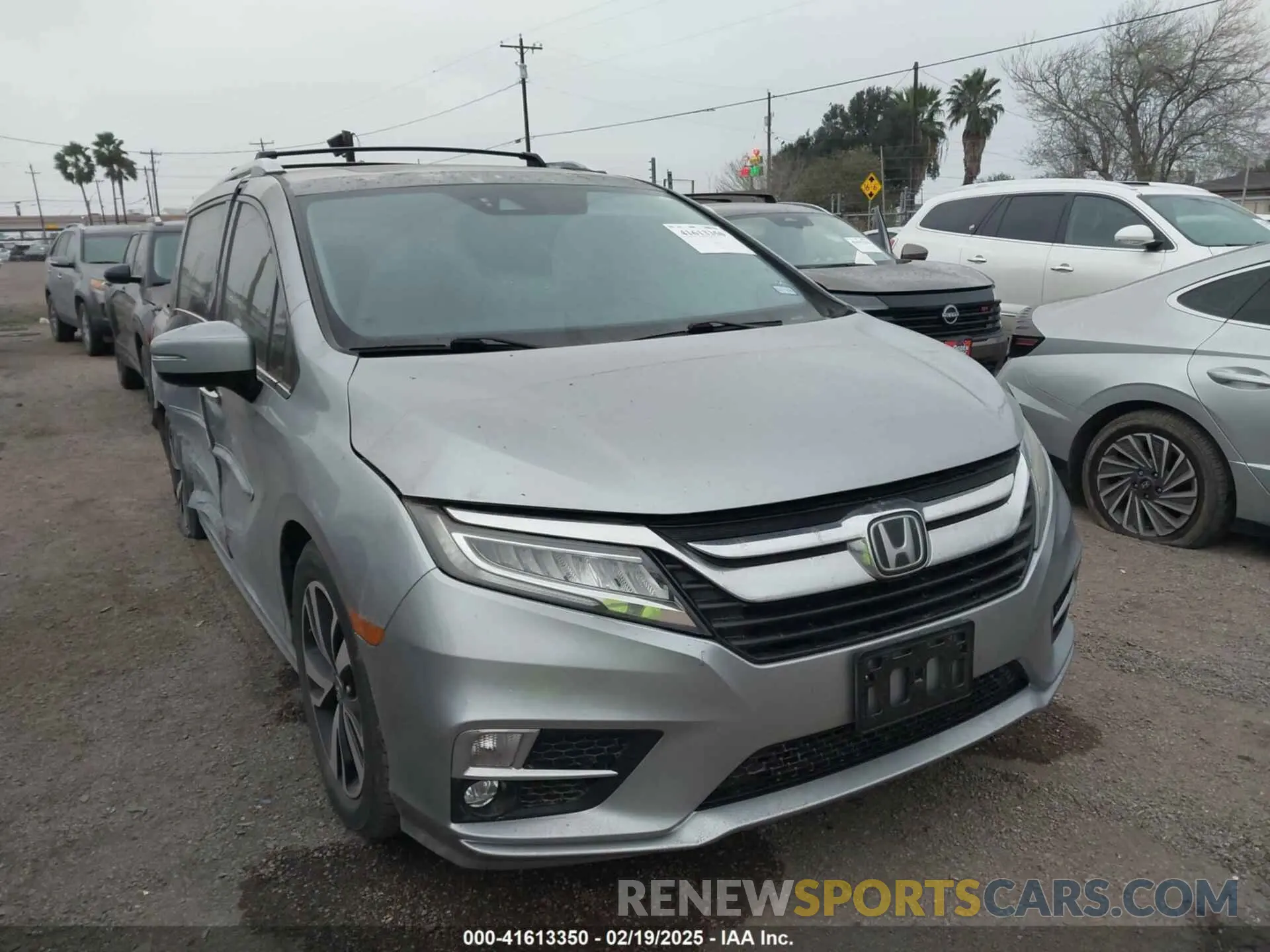 1 fotografías del automóvil dañado 5FNRL6H94KB109442 HONDA ODYSSEY 2019