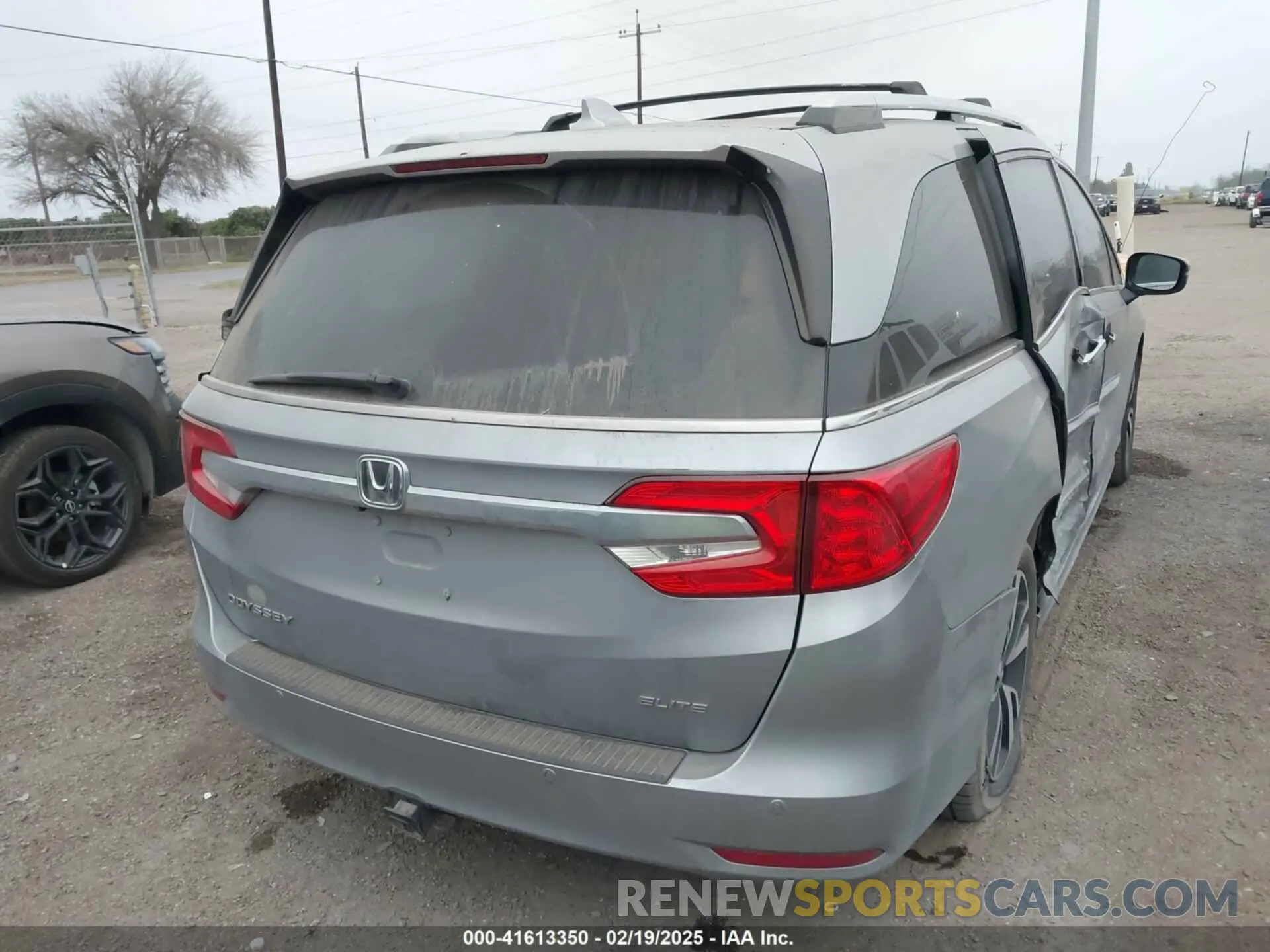 4 fotografías del automóvil dañado 5FNRL6H94KB109442 HONDA ODYSSEY 2019