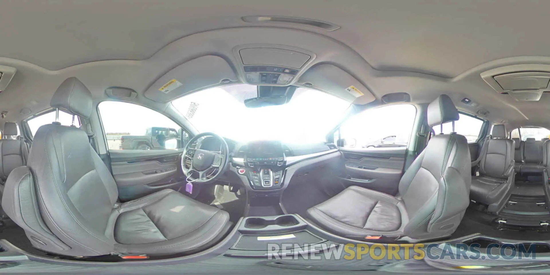 13 fotografías del automóvil dañado 5FNRL6H95KB022214 HONDA ODYSSEY 2019