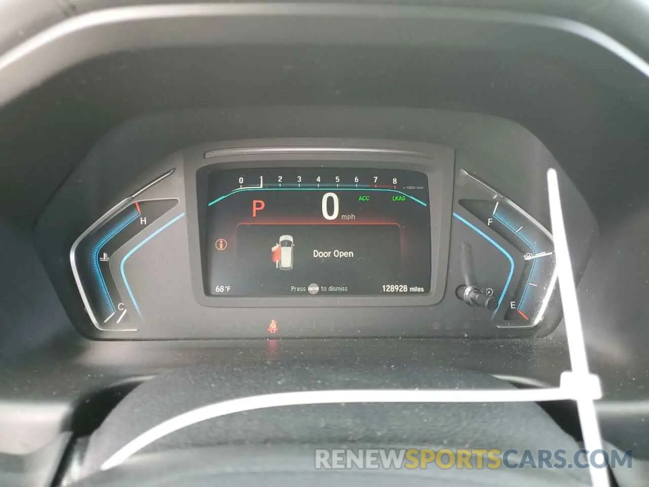 9 fotografías del automóvil dañado 5FNRL6H95KB022214 HONDA ODYSSEY 2019