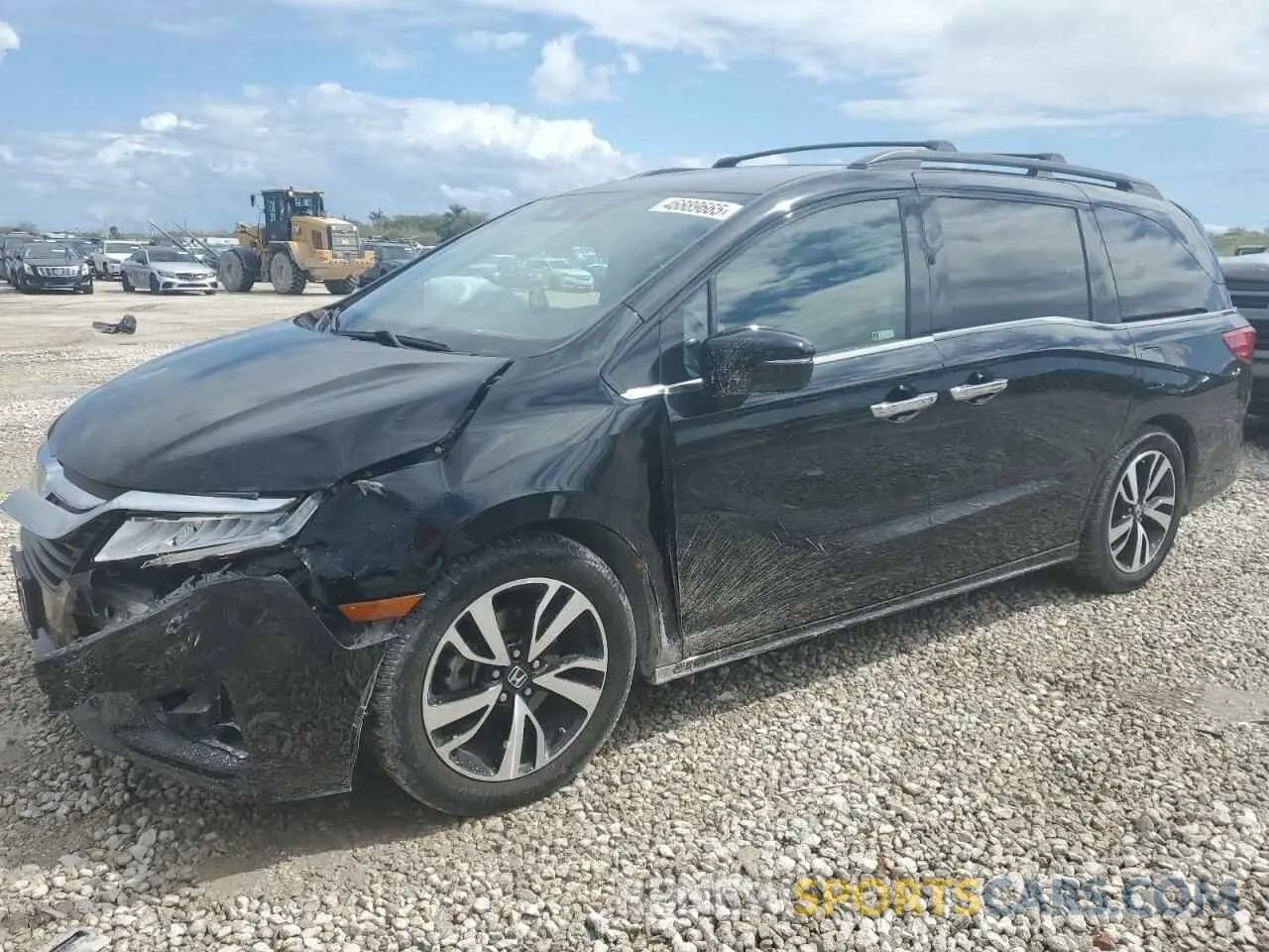 1 fotografías del automóvil dañado 5FNRL6H96KB019323 HONDA ODYSSEY 2019