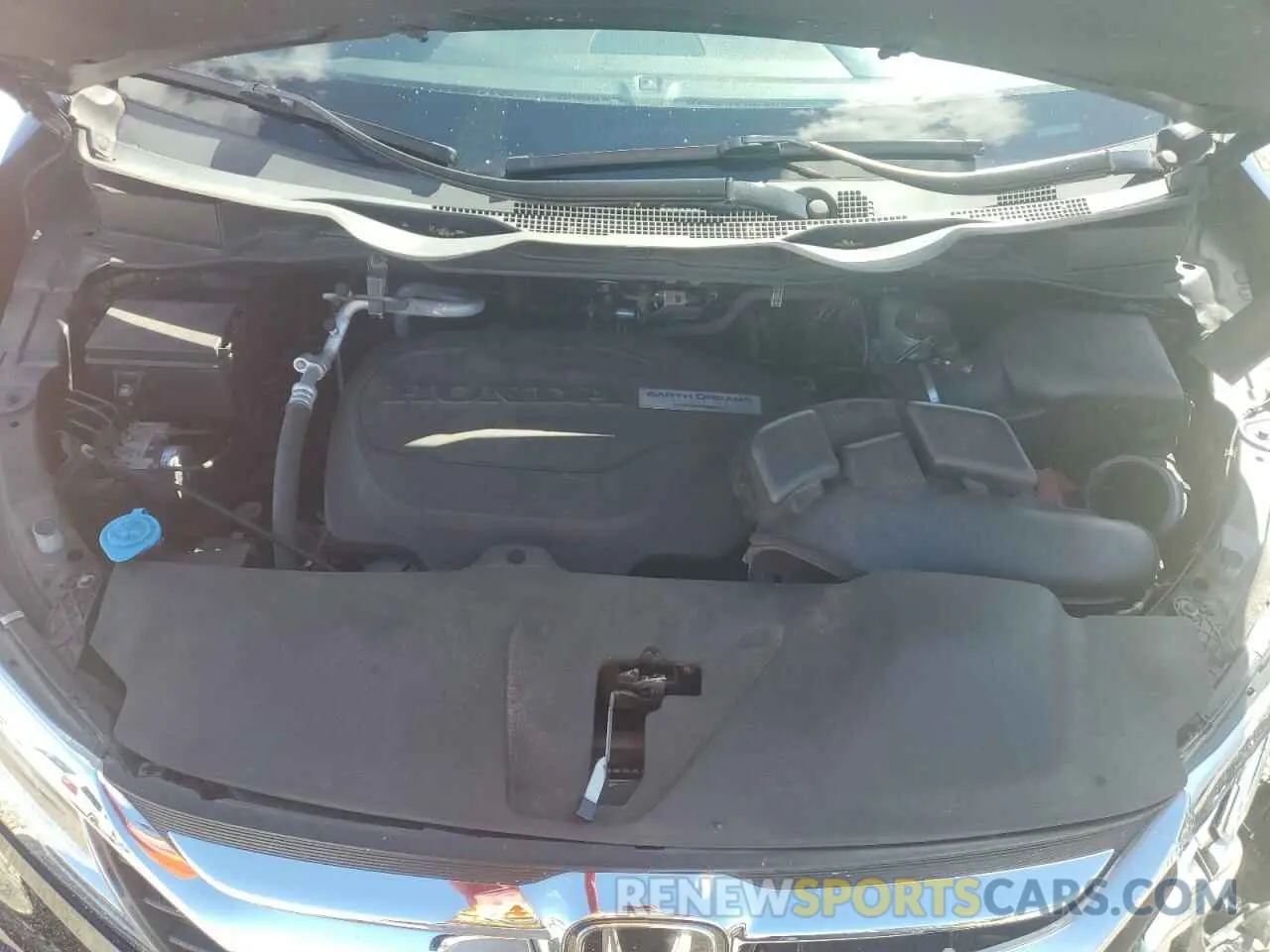 12 fotografías del automóvil dañado 5FNRL6H96KB019323 HONDA ODYSSEY 2019