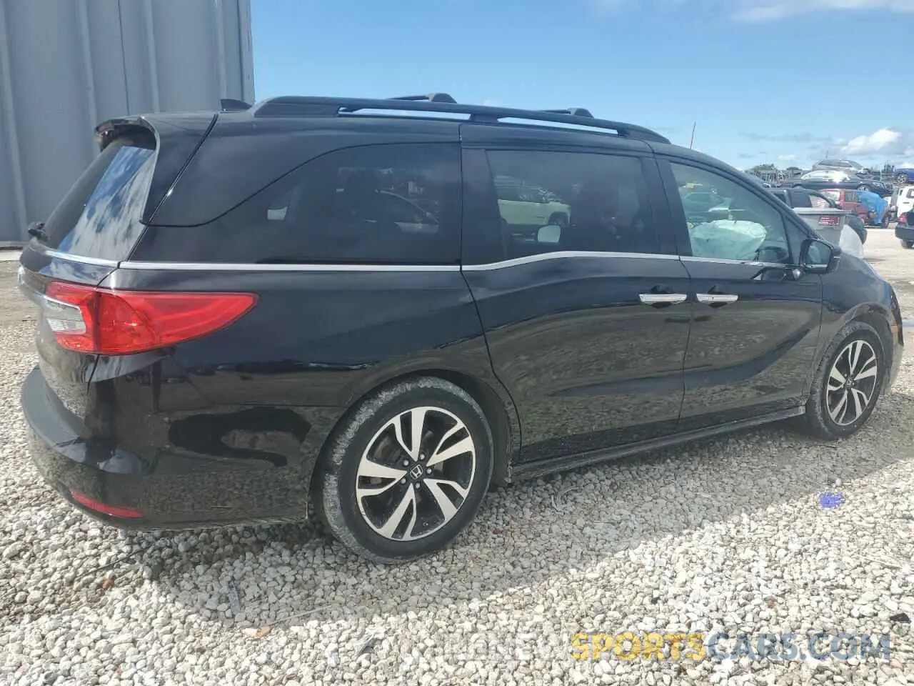 3 fotografías del automóvil dañado 5FNRL6H96KB019323 HONDA ODYSSEY 2019