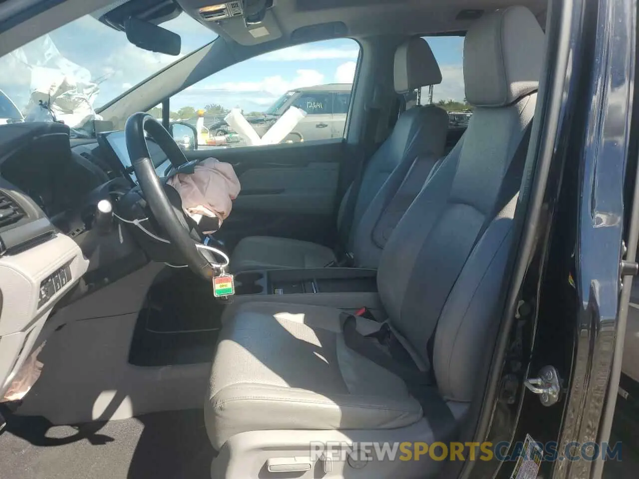 7 fotografías del automóvil dañado 5FNRL6H96KB019323 HONDA ODYSSEY 2019