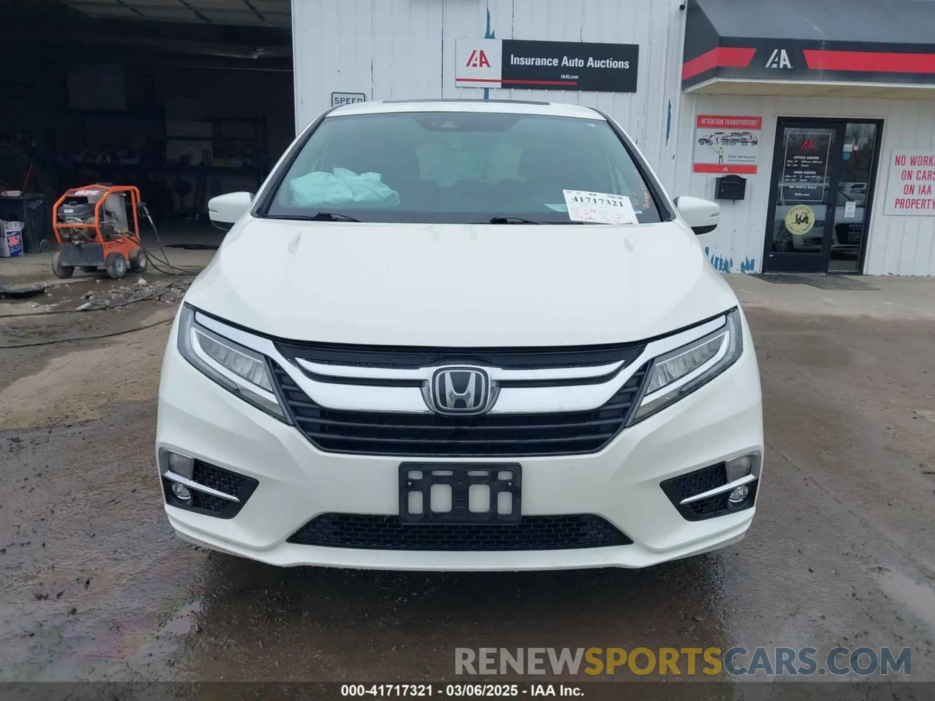 12 fotografías del automóvil dañado 5FNRL6H96KB060440 HONDA ODYSSEY 2019