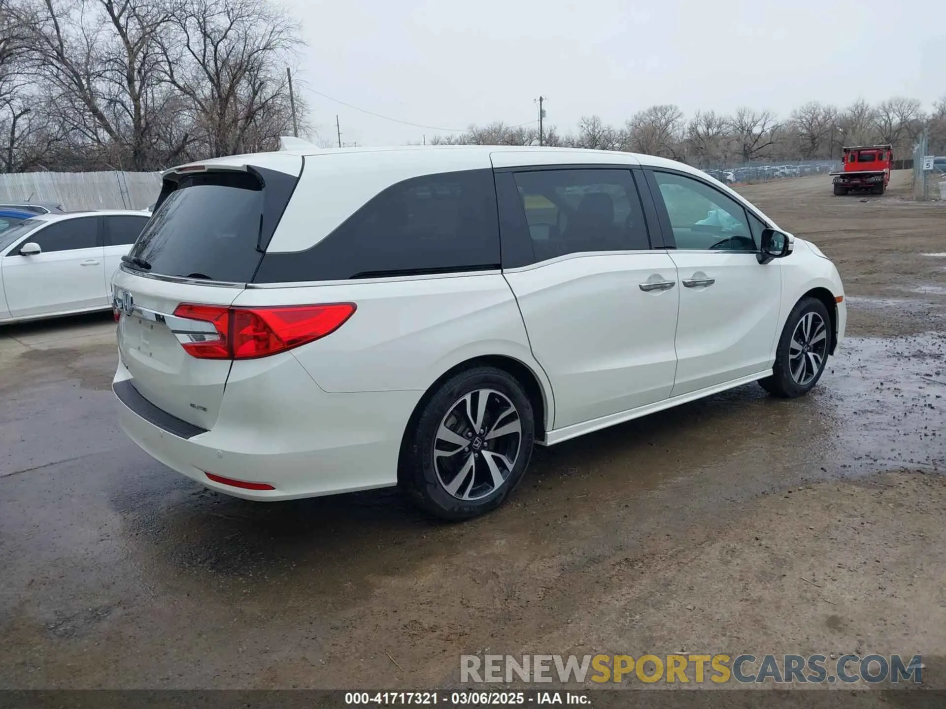 4 fotografías del automóvil dañado 5FNRL6H96KB060440 HONDA ODYSSEY 2019
