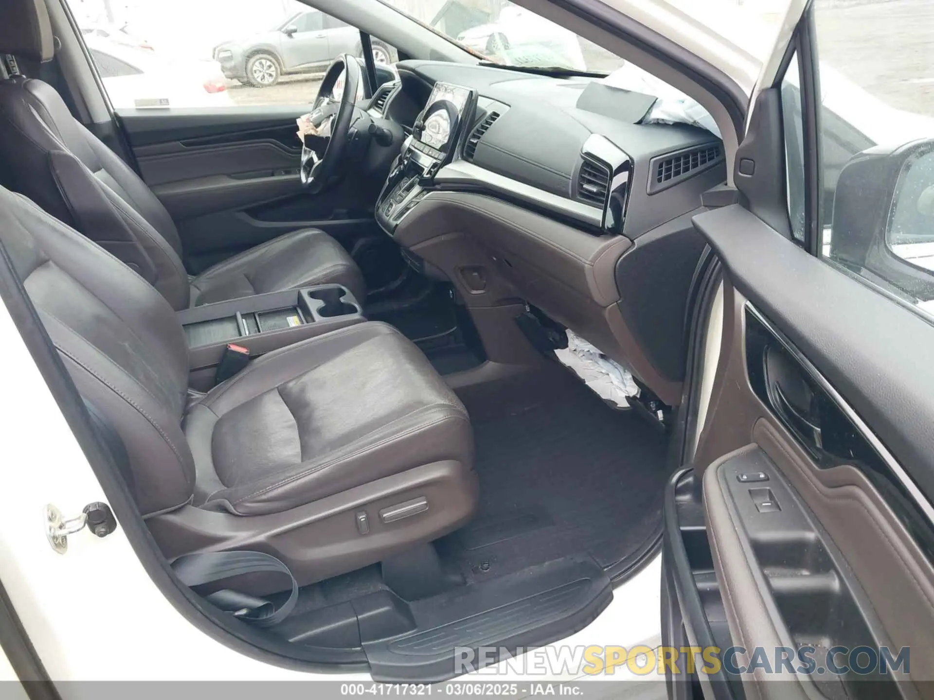 5 fotografías del automóvil dañado 5FNRL6H96KB060440 HONDA ODYSSEY 2019