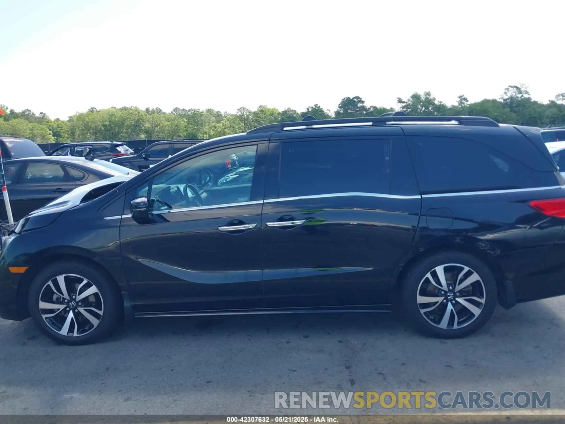 14 fotografías del automóvil dañado 5FNRL6H96KB063676 HONDA ODYSSEY 2019
