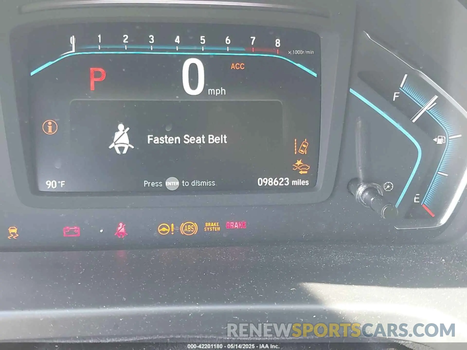 15 fotografías del automóvil dañado 5FNRL6H98KB027441 HONDA ODYSSEY 2019