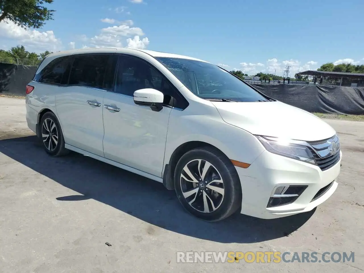 4 fotografías del automóvil dañado 5FNRL6H98KB091527 HONDA ODYSSEY 2019