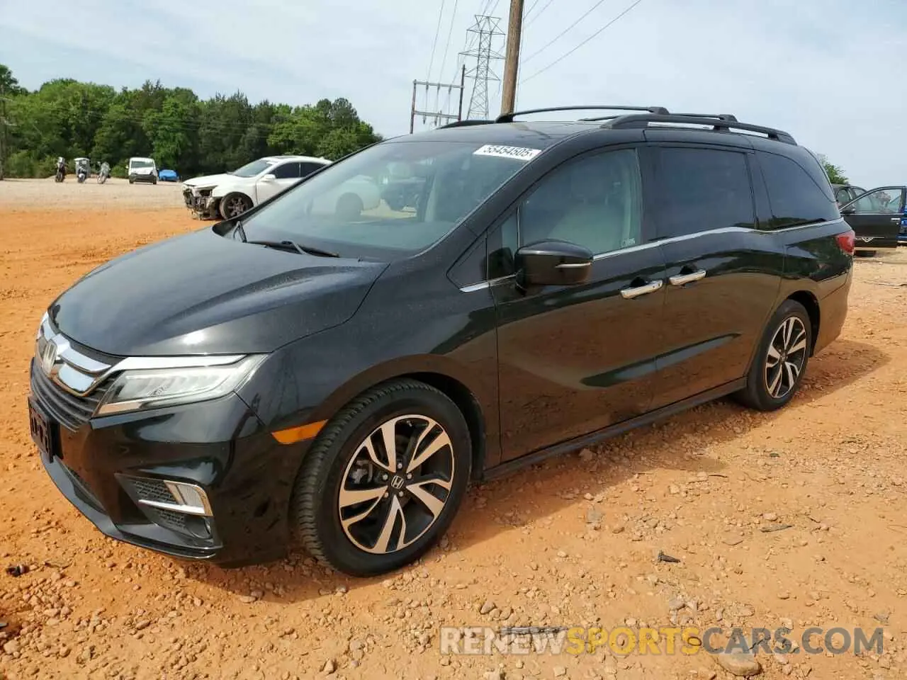 1 fotografías del automóvil dañado 5FNRL6H99KB008204 HONDA ODYSSEY 2019